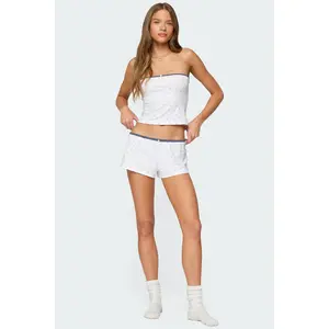 Stefi Floral Contrast Shorts