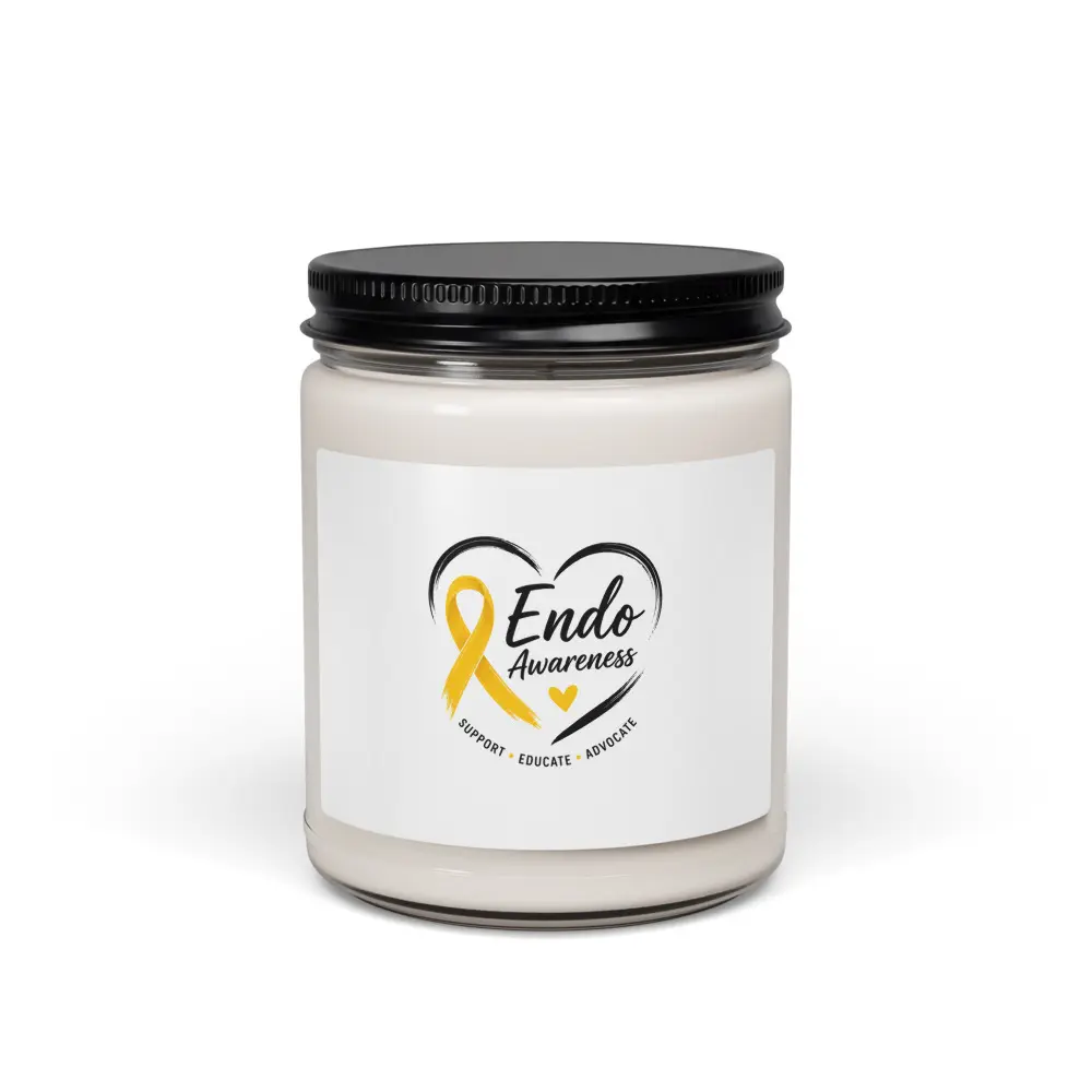 Scented soy candle