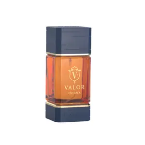 Khadlaj Valor Enigma Eau de Parfum Spray, 3.4 Ounce