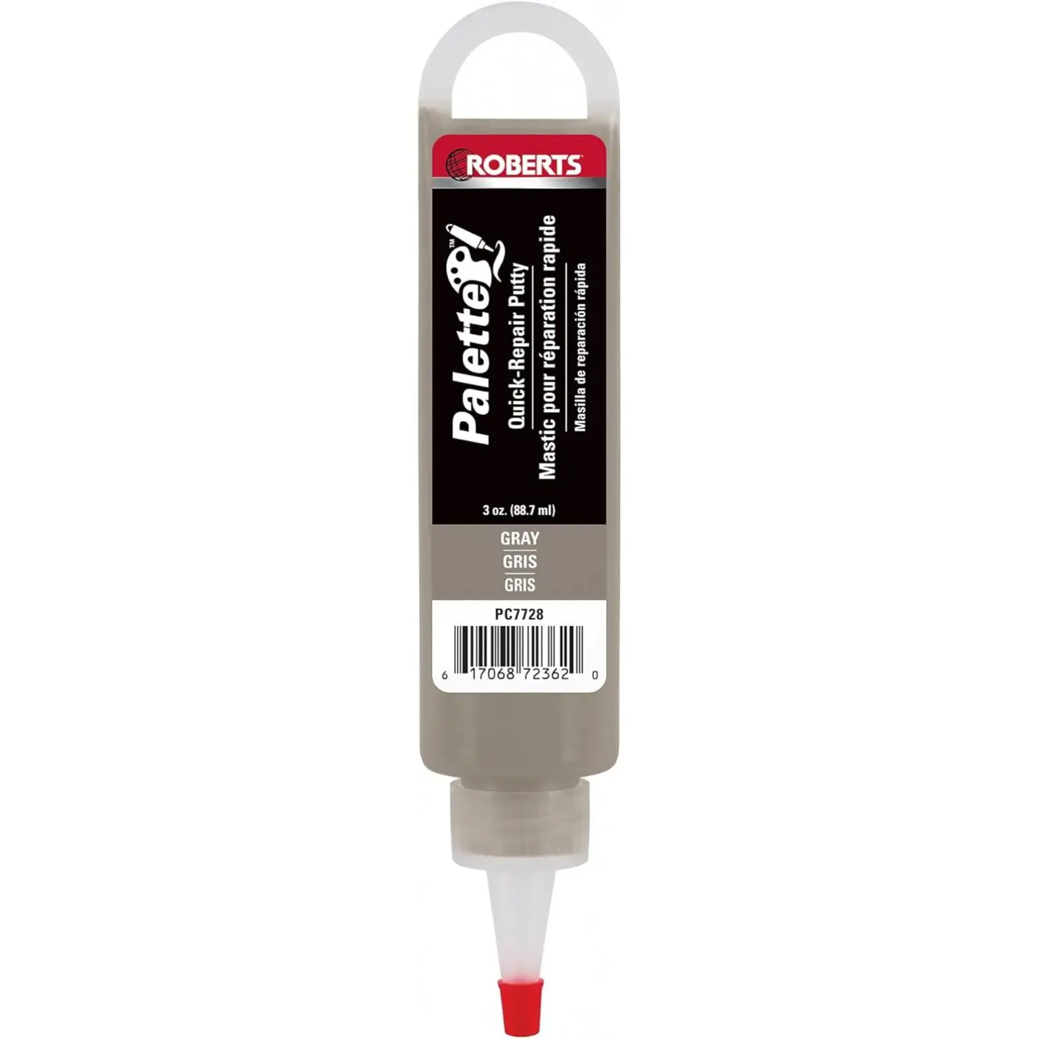 Acrylic-Based Wood, Laminate, Vinyl Floor Quick-Repair Patch - Easy Squeeze Tube, Quick Drying Gray Adhesive Sealer for Floor Repairs (Tools & Hardware, Ounces)