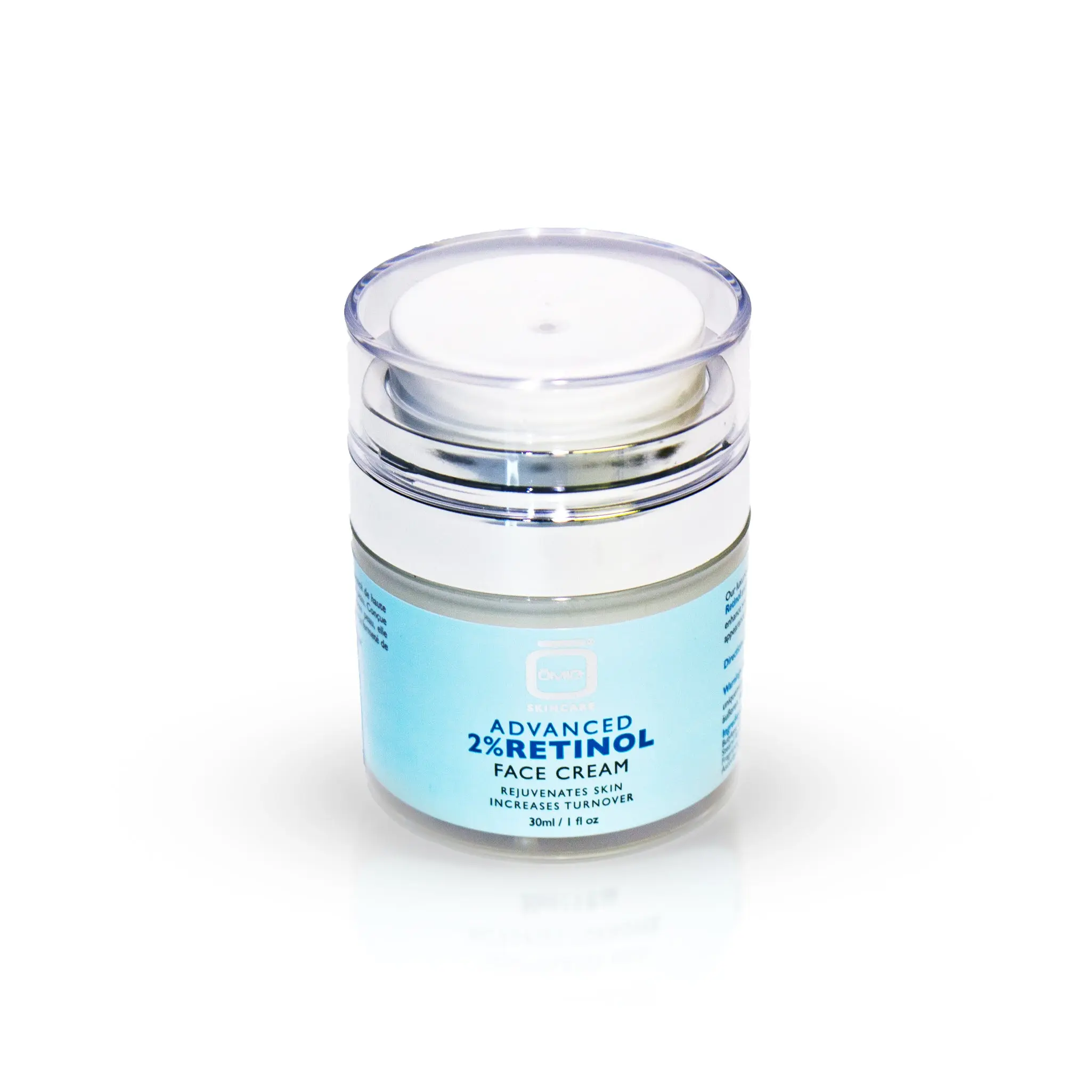OMIC 2% Retinol Face Cream, Hydrating Moisturizer with Glycerin & Vitamin C to Smooth Wrinkles and Improve Firmness, Gentle Formula, 30ml, Hydrate, Sensitive