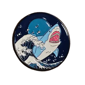 Megashark Vapor Wave Pin