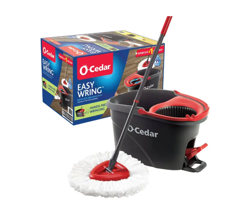 O-Cedar EasyWring Spin Mop & Bucket System