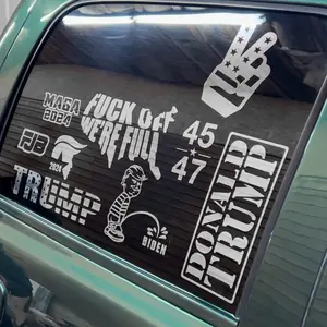 Patriot Pack Stickers, Easy to Apply - Perfect for Cars Trucks SUVs or Offices - Vehicle Exterior Decoration, High Outdoor Resistance