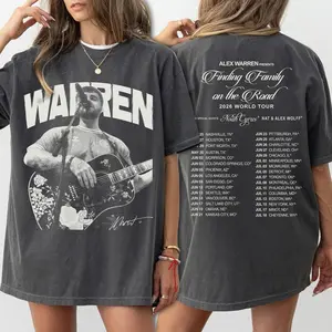 Alex Warren Eras Tour 2026 Vintage Shirt, Indie Music Aesthetic Unisex Fan Gift