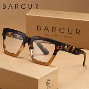 BARCUR Elegant Reading Glasses, Fashionable Study and Office Decor, Improved Visual Comfort, Great Gift Packaging, Reading Eyeglasses