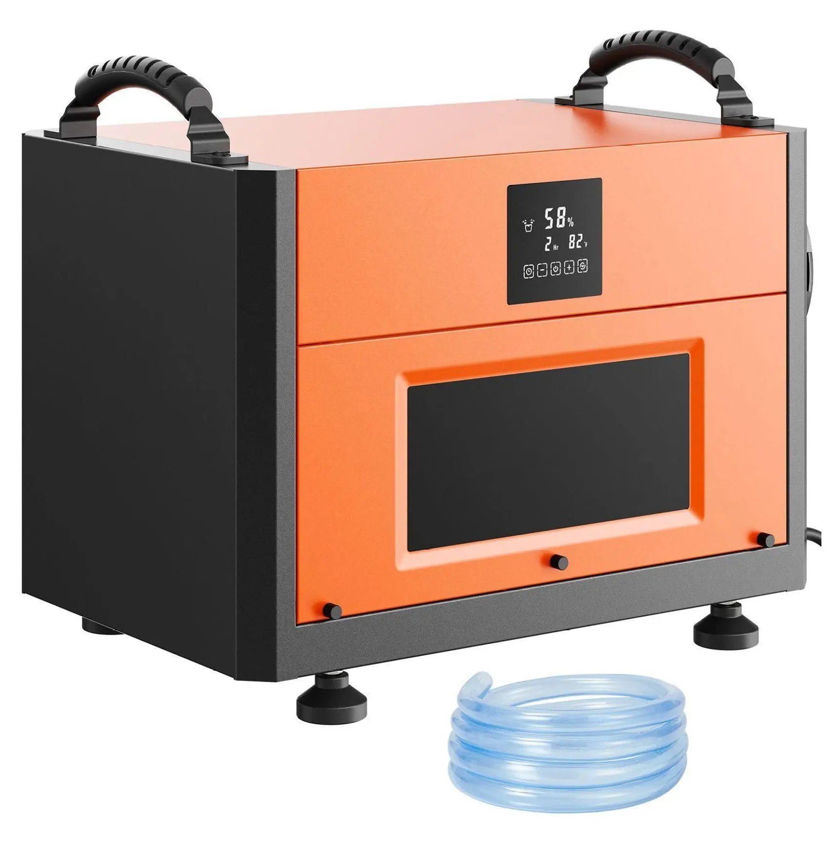 190 Pints Commercial Dehumidifier for Crawl Space, Basement & Warehouse - VEVOR Large Capacity Dehumidifier with Drain Hose, Auto Defrost, CSA Certified 100 pints