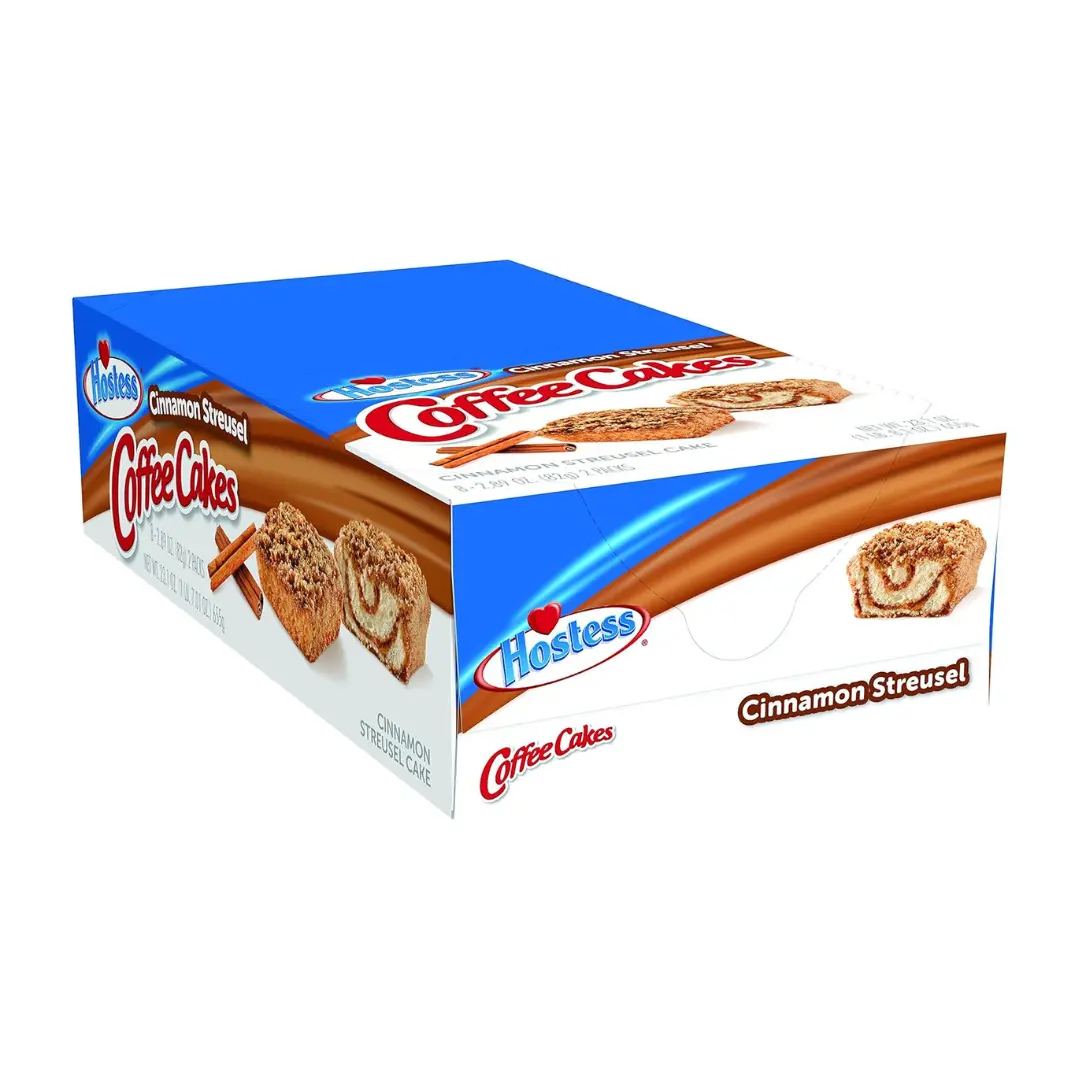 Hostess Coffee Cakes – Cinnamon Streusel, 2.89 oz, 8 Count