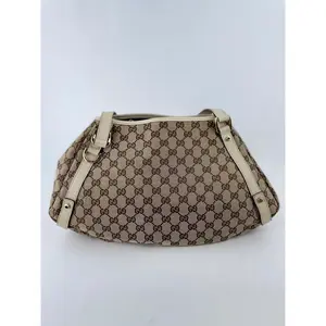 Pre-owned GUCCI Canvas Tote Bags PRELOVED GG Abbey D Ring Tote WXGCMQ2 120224 P