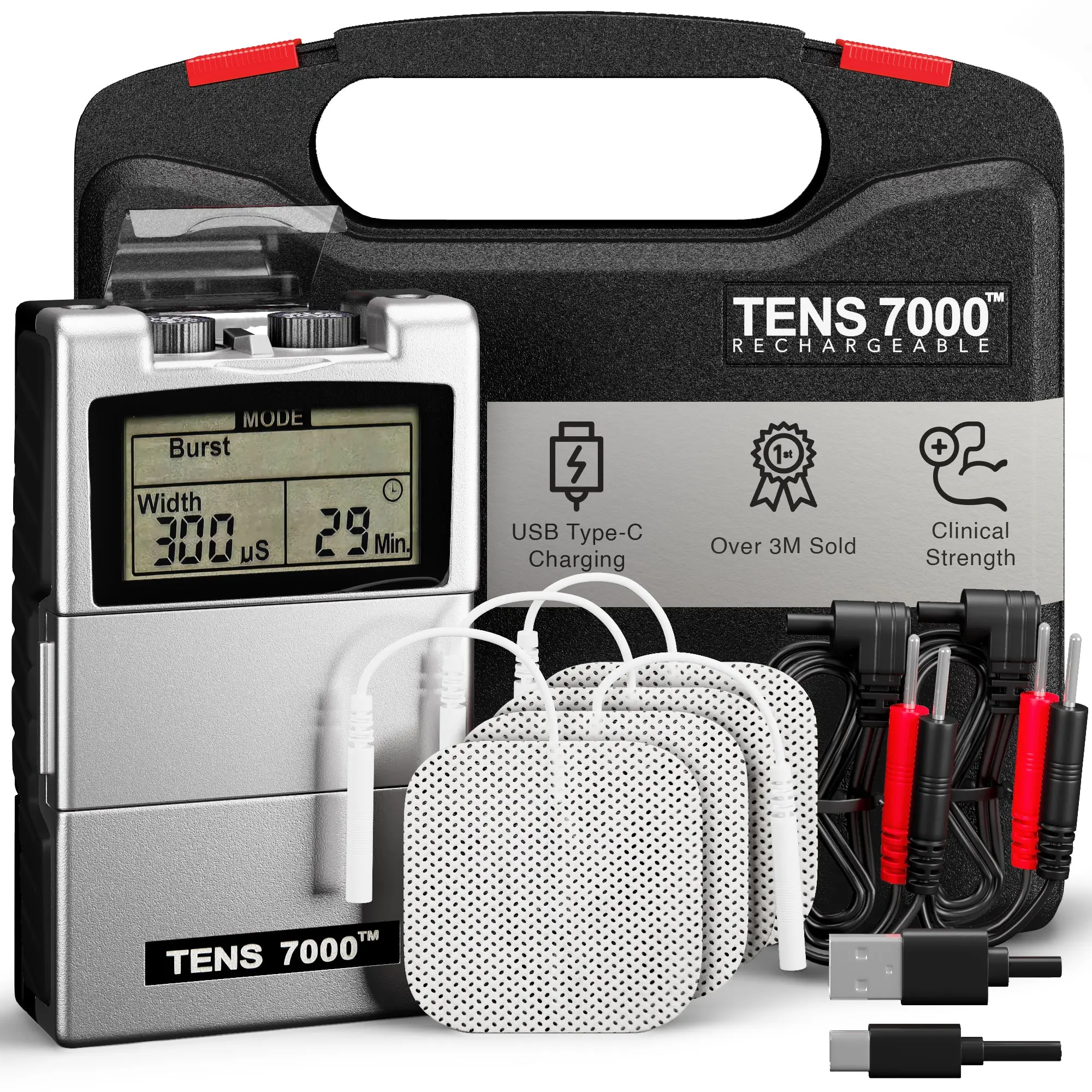 TENS 7000 Rechargeable TENS Unit TENS 7000 Rechargeable TENS Unit