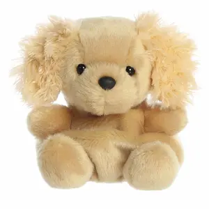 Palm Pals Adorable Oatmeal Goldendoodle 5 inch Brown Mini Soft Plush Collectable Stuffed Animal