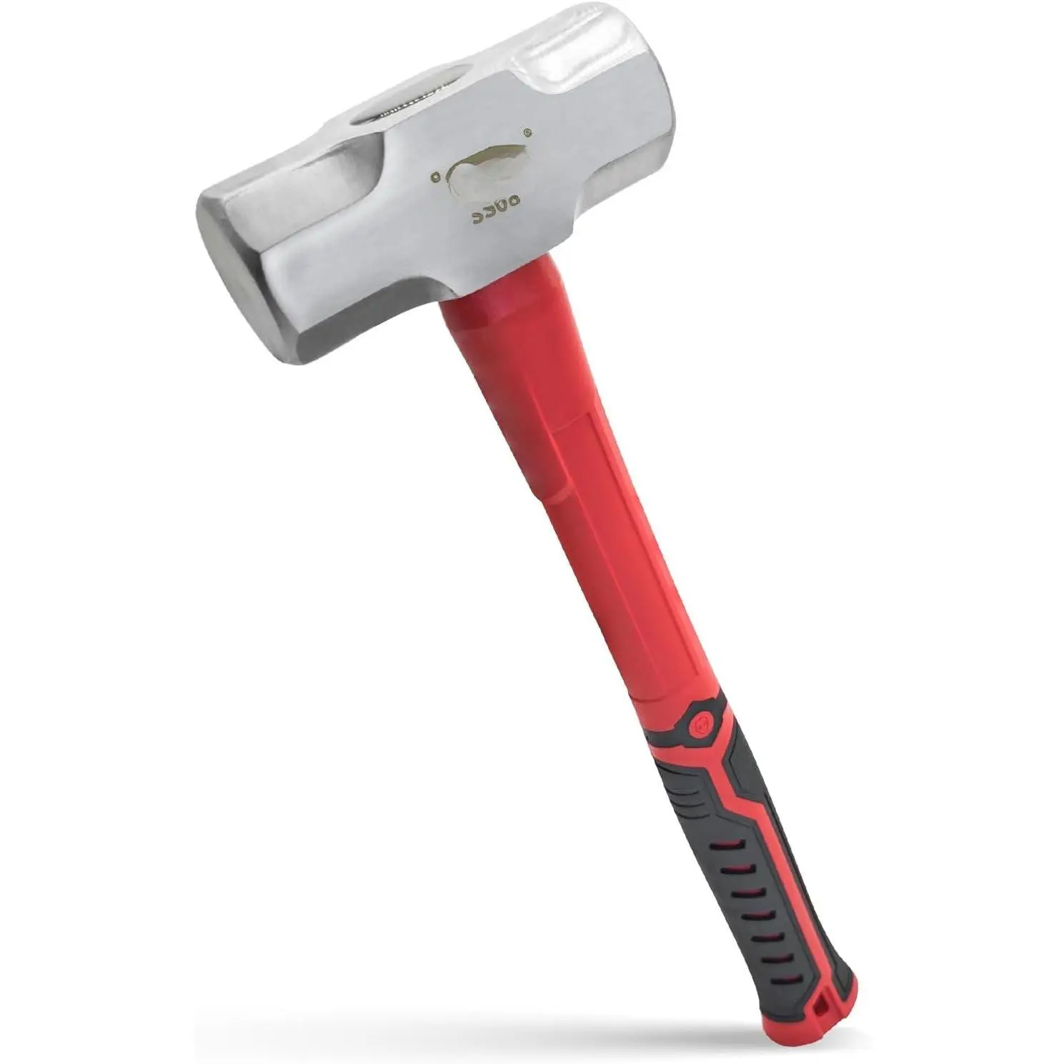Sledge Hammer 3 Lb, Heavy Duty Sledgehammer with Non-Slip Rubber Grip, Hammer for Construction, Demolition, Gardening,  Improvement