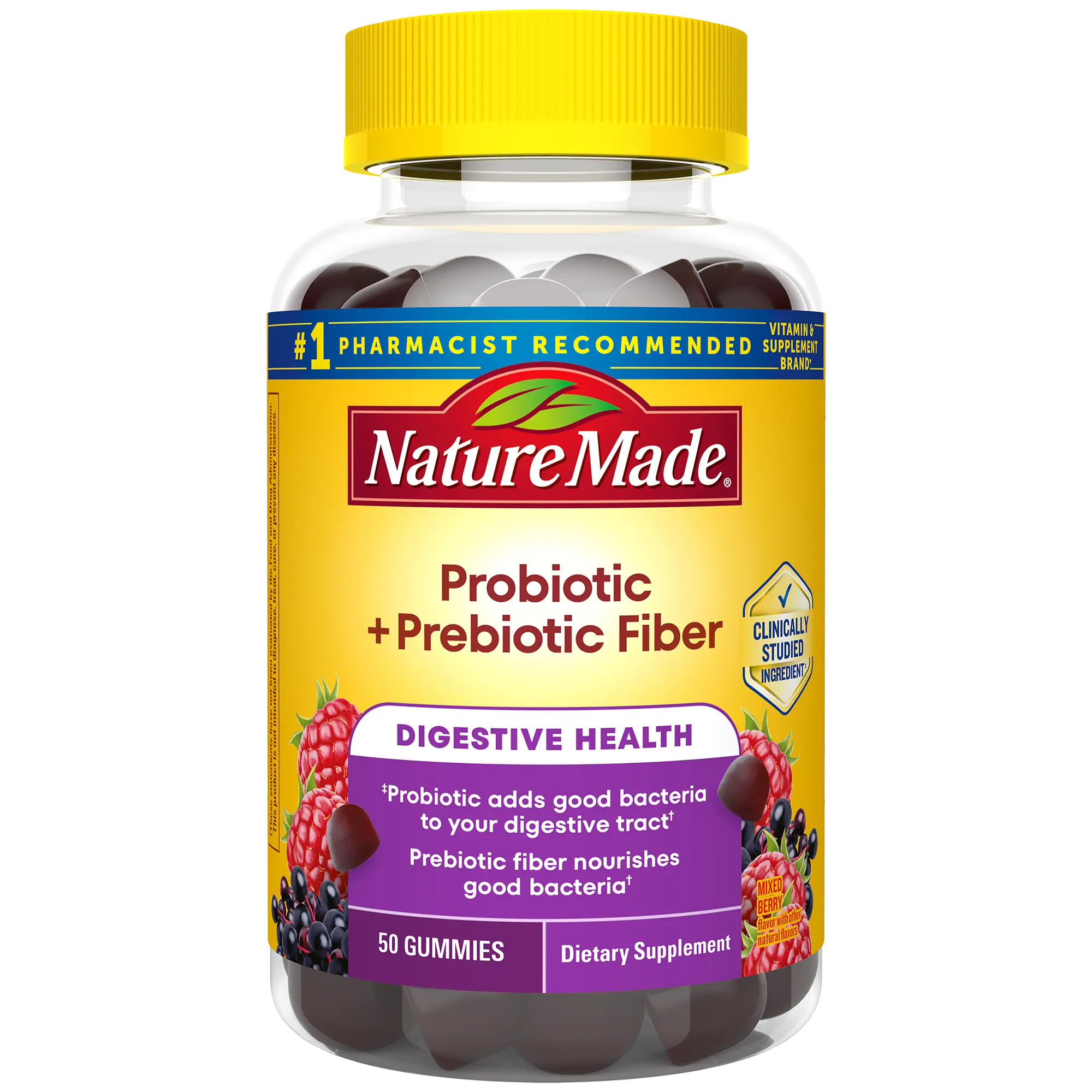 Probiotic + Prebiotic Fiber Gummies Probiotic + Prebiotic Fiber Gummies