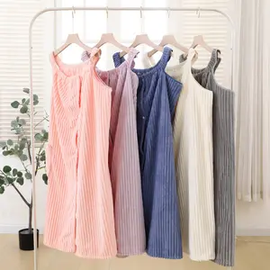 Striped Wearable Bath Skirt for Women - Easy-to-Wear Wrap Style, Perfect for Home Bathroom Daily Bath & Post-Bath Care