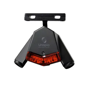 Urtopia ARES High Lumens Bike Headlight, 1000 Lumens Long Range Beam, Aluminum Body, USB Rechargeable, Anti Glare Lens, Safe Night Riding Visibility