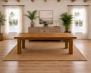 Recycled Teak Dining Table 79" x 36"
