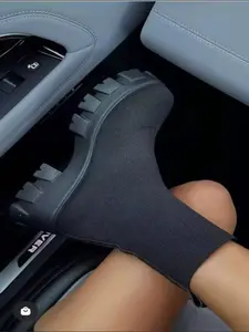 Elegant Cardigan Style Sock Boots for Women, Trendy Platform and Chunky Heel Design, Perfect Pairing with Sweaters and Cardigans, Casual Outdoor Boot