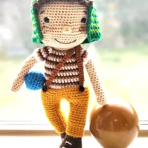 Chavo del Ocho Crochet Doll