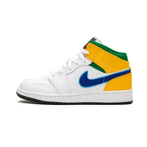Air Jordan 1 MID GS "Three Peat" 554725 128