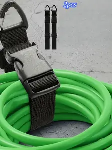 2026style 2pcs Garden Hose Tie Straps, Adjustable Cable Organizer, Garage Storage Hooks, Perfect Gift for Holidays