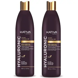 Kativa Hyaluronic Conditioner 12Oz & Kativa Hyaluronic Shampoo 12Oz
