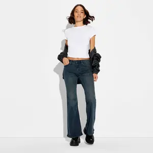 Women's Mid-Rise Flare Jeans - Wild Fable