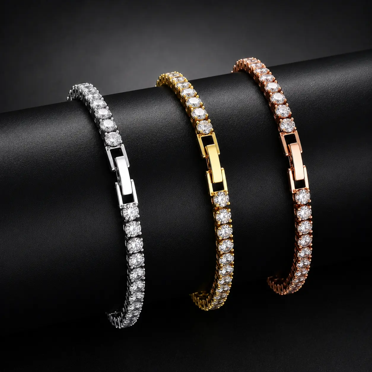Premium Tennis Bracelet - Stainless Steel Bracelet Crafted for Luxury | ESD