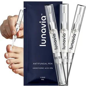 【3x antifungal pen】Lunavia Antifungal Pen, UNDECYLENIC ACID 25% - Most of Athlete‘s FootJock Itch and Ringworm