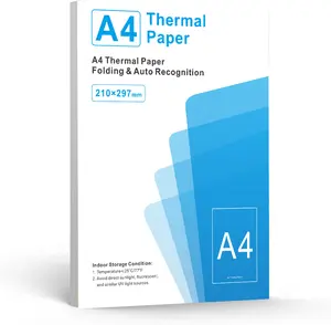 JOYYE A4 Thermal Printing Paper, 200 Sheets A4 Size, Office Printing Paper, Back To School Stationery Supplies, Compatible with Thermal Printer