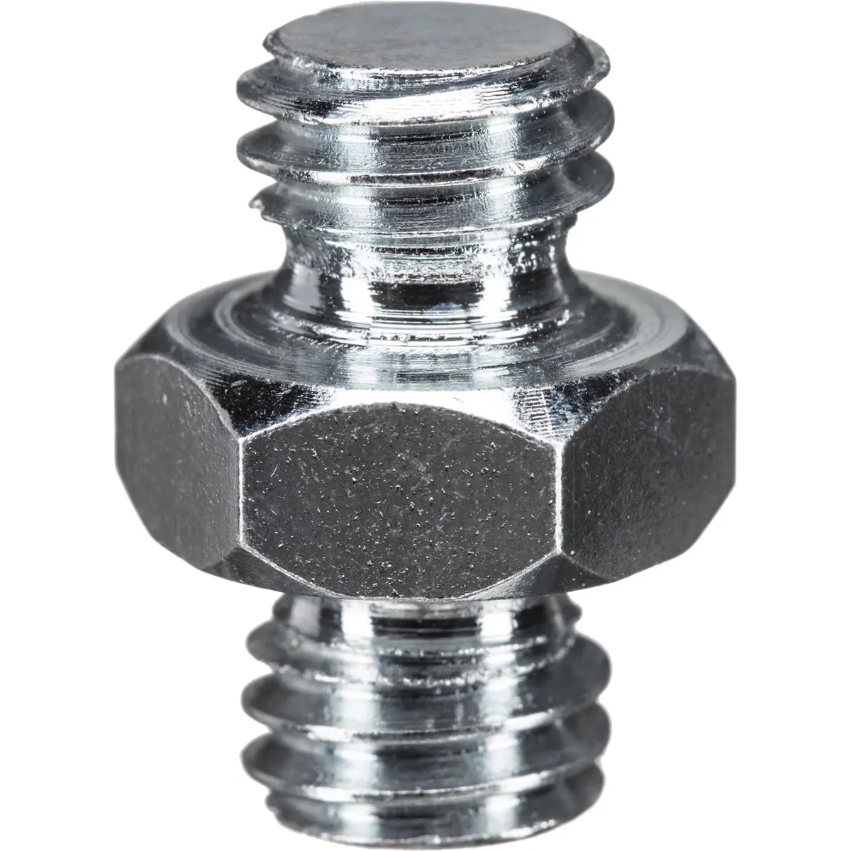 Manfrotto 125 Short Adapter Spigot, 3/8"-Thread Camera Equipment for Tripod Connection, Photography Accessories