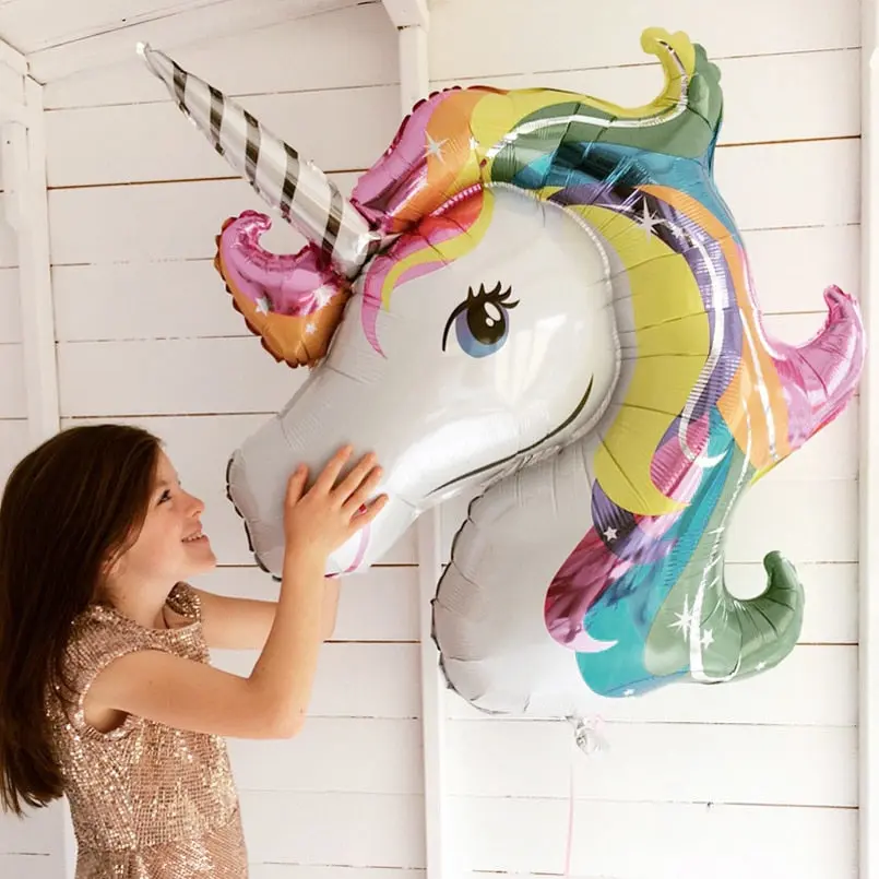 Giant Unicorn Birthday Balloon Foil Balloon