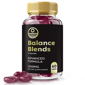Balance Blends Gummies - Advanced Formula 1000mg Gummies with Natural Ingredients for Health & Wellness