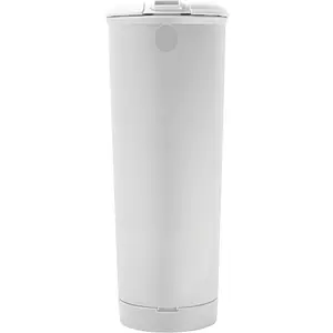 20 oz Tumbler + Stadium Horn with Snap-Fit Lid (Eagle White) - Insulated Cup Reusable Water Bottle Coffee Travel Mug