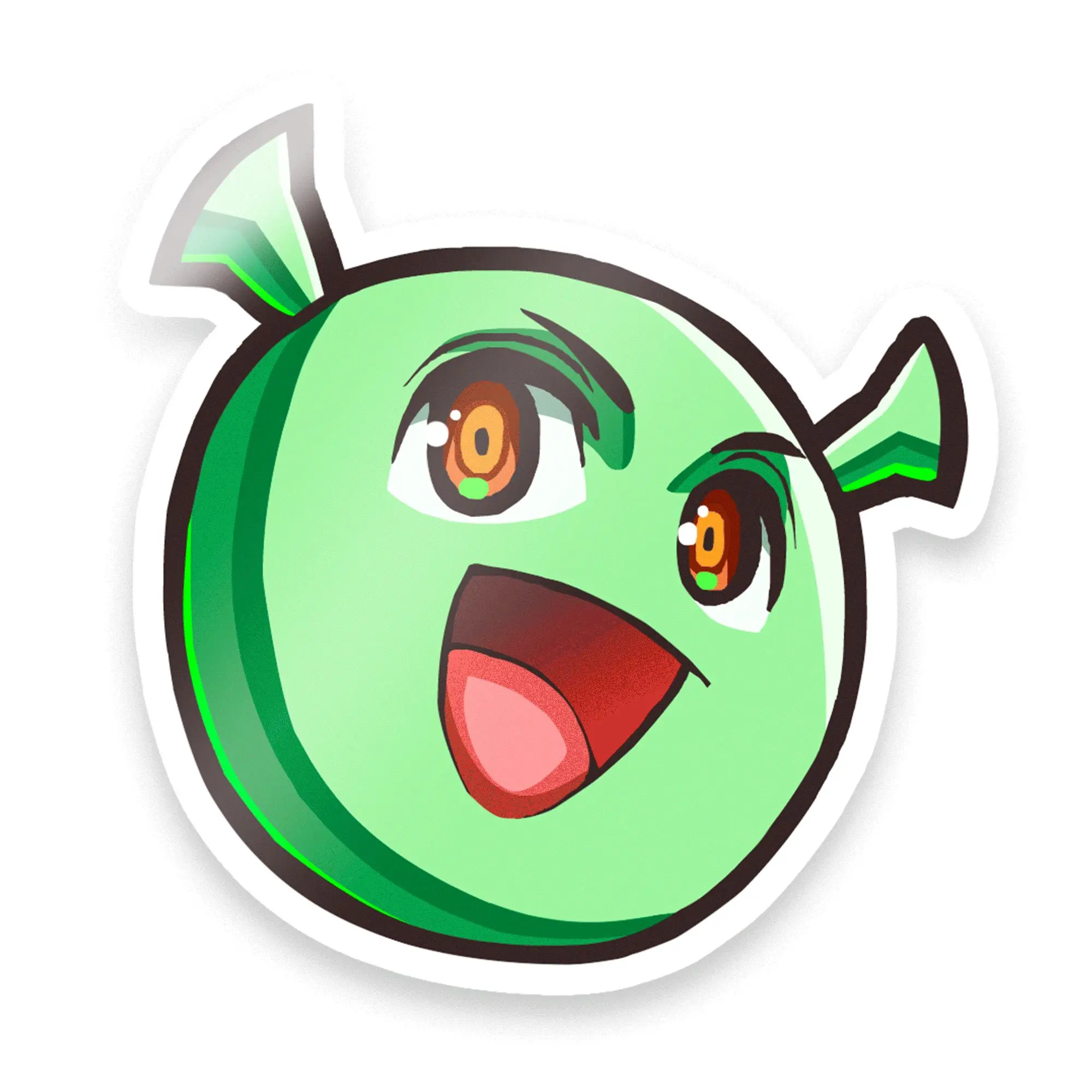 Shrekky Sticker