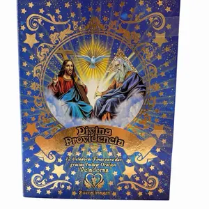 DIVINA PROVIDENCIA  12 veladoras finas incluye oración Candle Gift Set