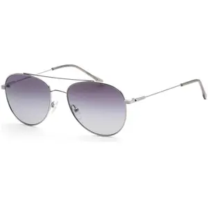 Calvin Klein Men's 55mm Silver Sunglasses CK20120SN-045