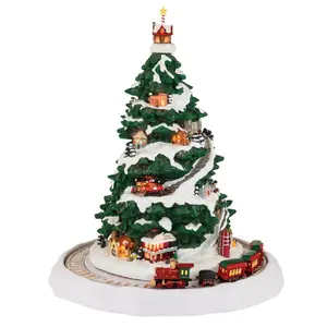 12 in. Animated Winter Wonderland Christmas Eve Express