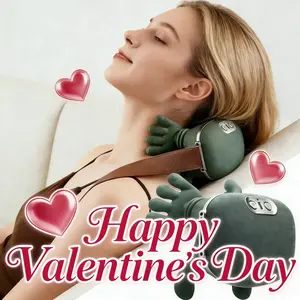 Multifunctional Realistic Hand Five-Finger Shoulder Neck Massager, Electric Massage, Wireless Portable, USB Charging, Deep Tissue Massage