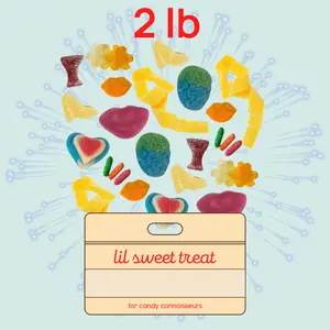 sweet soiree 2 pound gummy candy party mix by lil sweet treat
