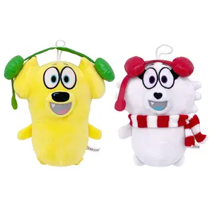 Tyler and Snowi Snuggle Plush Toy Dolls, Soft Huggable Stuffed Animals for Kids, Perfect Gift for Children, Cozy and Cuddly Toys