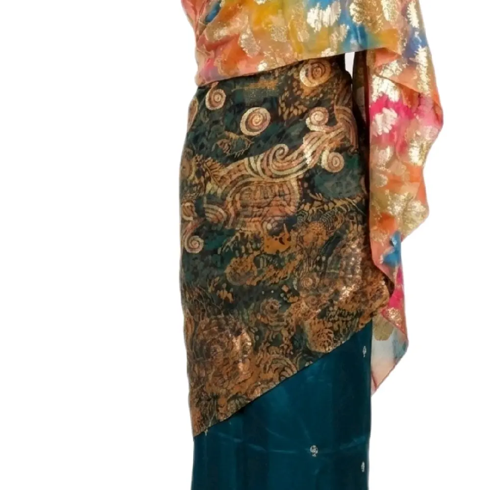 Fransawi Dirac- Teal & Gold