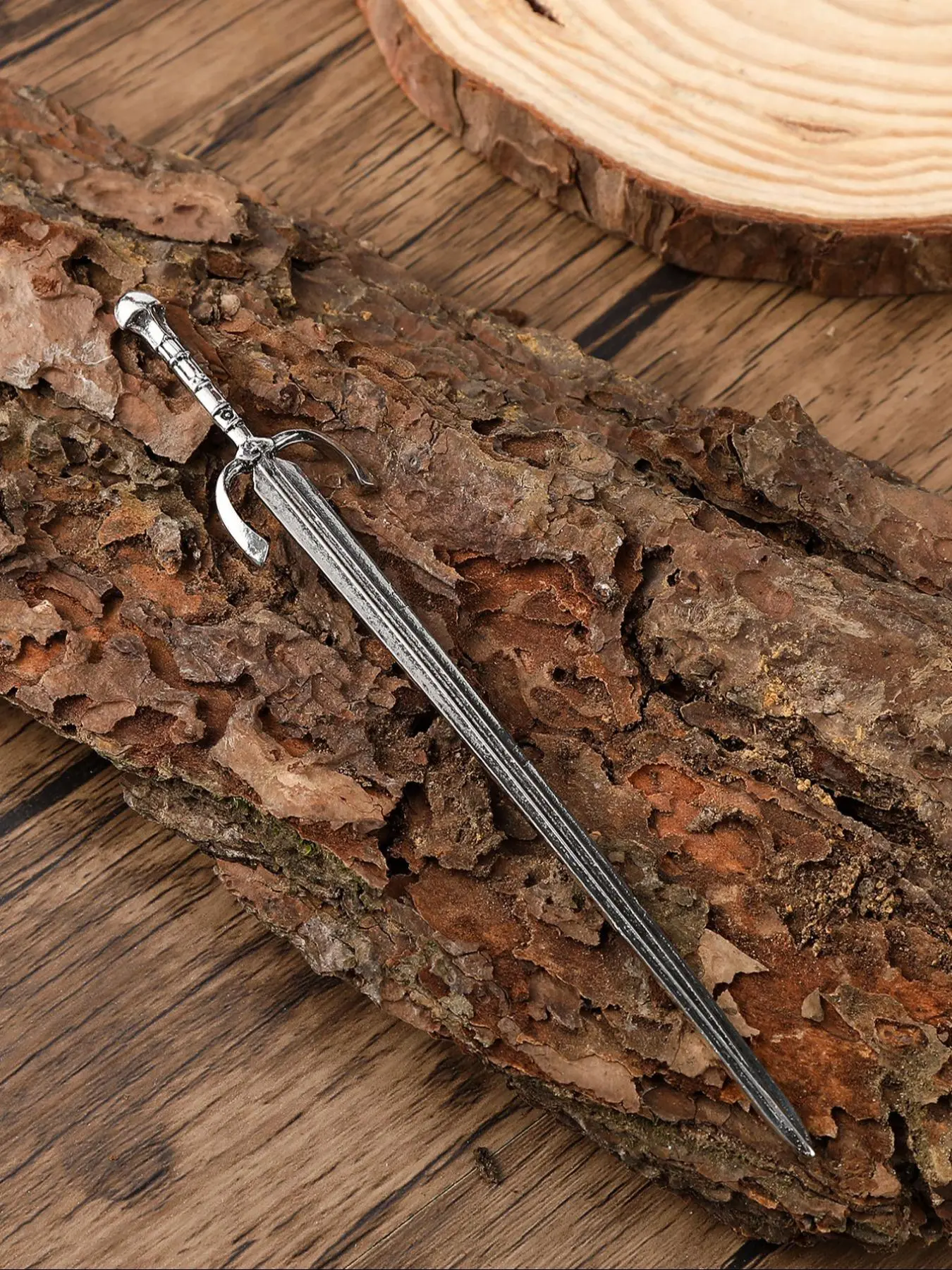 Vintage Viking Sword Hair Stick for Women, Stylish All-Season Hair Pin, Nordic Norse Style Accessories, Perfect for Parties, Valentine's Day, Mother's Day, Birthday Gifts, Fashion Hair Accessories