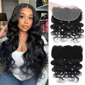 13*6 HD LACE Straight / Body Wave / Water Wave / Deep Wave Lace Frontal hair extensions unprocessed virgin