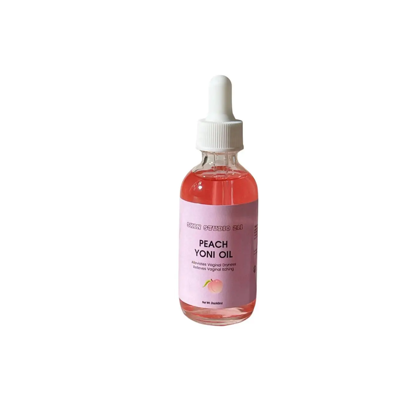 Skin Studio 211 Peach Yoni Oil - Feminine Care Vulva Oil (2 oz / 60 ml)