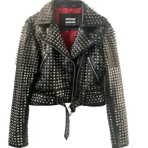 Rock Star Lambskin Leather Jacket
