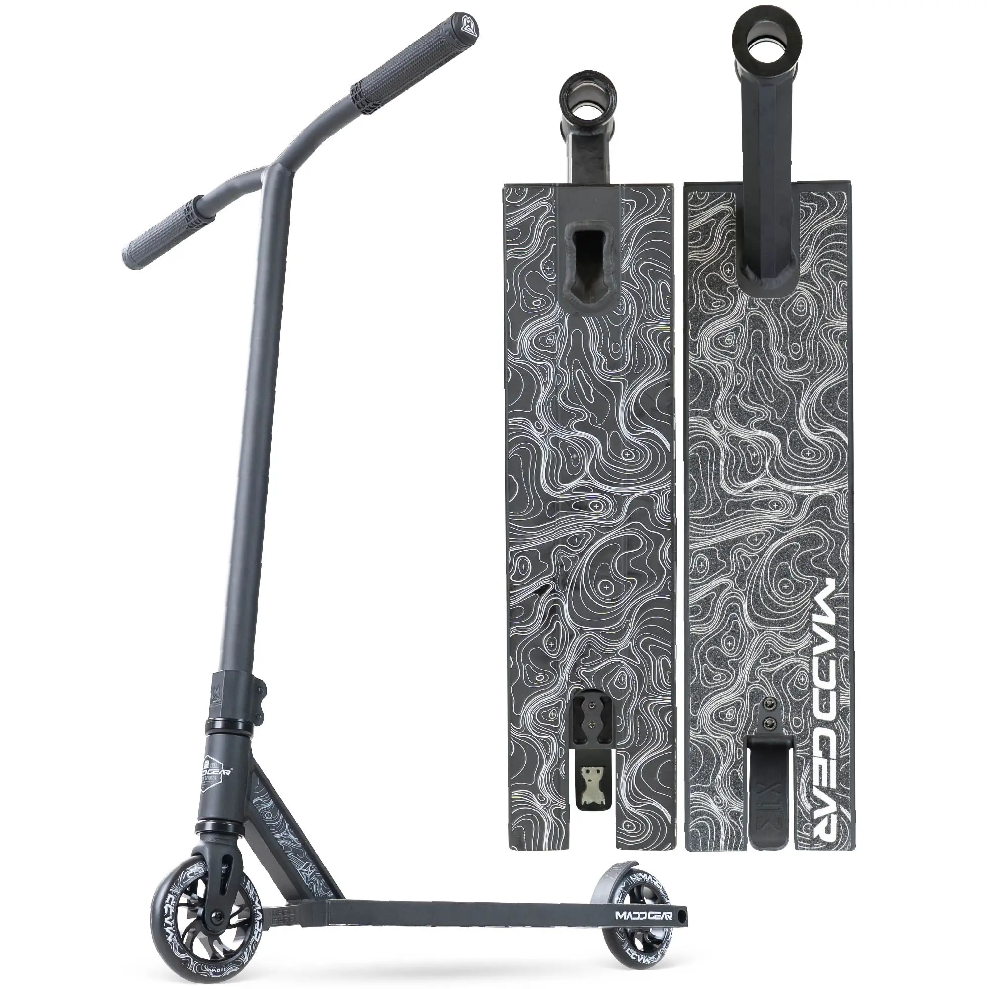 Madd Gear MG4 Titan Pro Scooter - Black