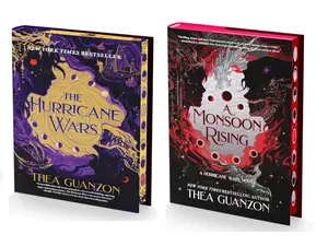 The Hurricane Wars (2 book series) A steamy enemies-to-lovers romance, magic, and destiny Novels by Thea Guanzon : The Hurricane Wars , A Monsoon Rising (Hardcover Edtions)