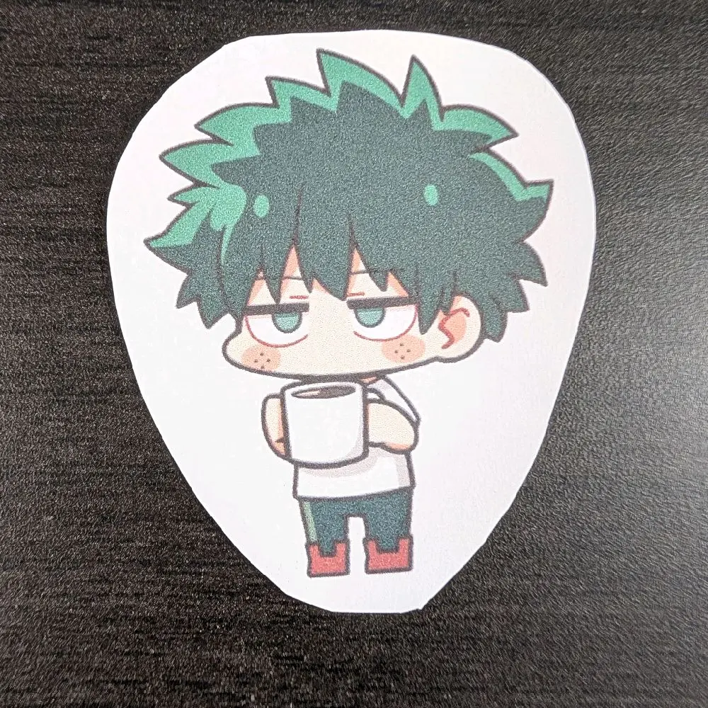 Deku/Izuku Midoriya Coffee Stickers