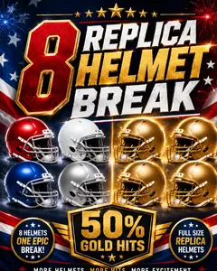 (8) BS Collectibles Full Size Reps! 50% Gold Bags! Pick Your Team