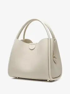 Women's Fashion First Layer Leather Bucket Bag, New Daily Fashion Versatile Shoulder Crossbody Handbag, Large Capacity for Various Occasions
